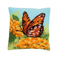 Cross stitch cushion kit Beauty of nature