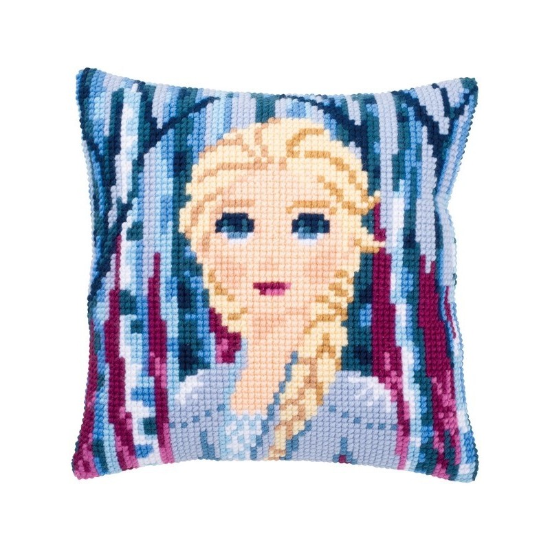 Vervaco borduurkussen Disney Frozen 2 Elsa