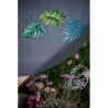 Vervaco Bedruckte Deckepackung botanische Blätter