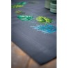 Vervaco tablecloth kit Botanical leaves