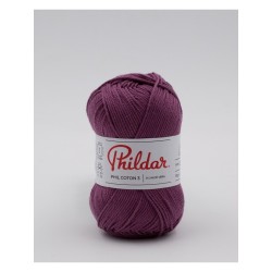 Phildar crochet yarn Phil Coton 3 amarante