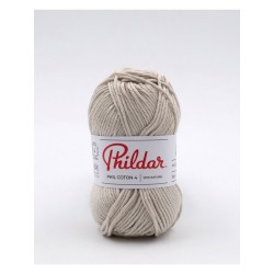 Crochet yarn Phildar Phil Coton 4 perle