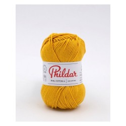 Crochet yarn Phildar Phil Coton 4 ananas