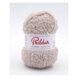 Phildar knitting yarn Phil Douce grège