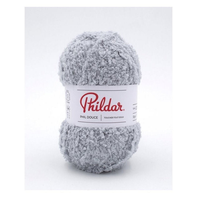 Knitting yarn Phildar Phil Douce givre
