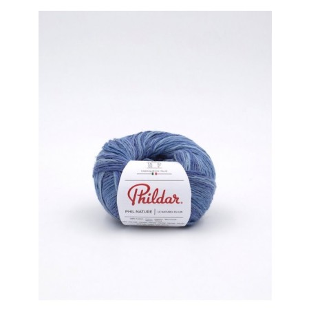 Knitting yarn Phildar Phil Nature Outremer