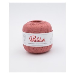 Crochet yarn Phildar Phil Perle 5 Vieux Rose