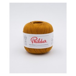 Fil crochet Phildar  Phil Perle 5 Gold