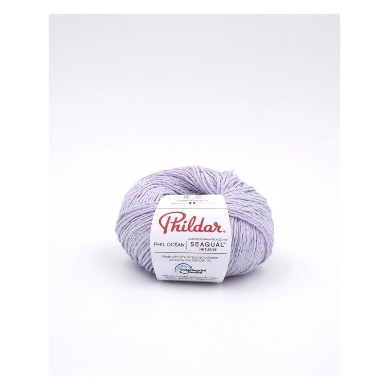 Knitting yarn Phildar Phil Ocean Parme