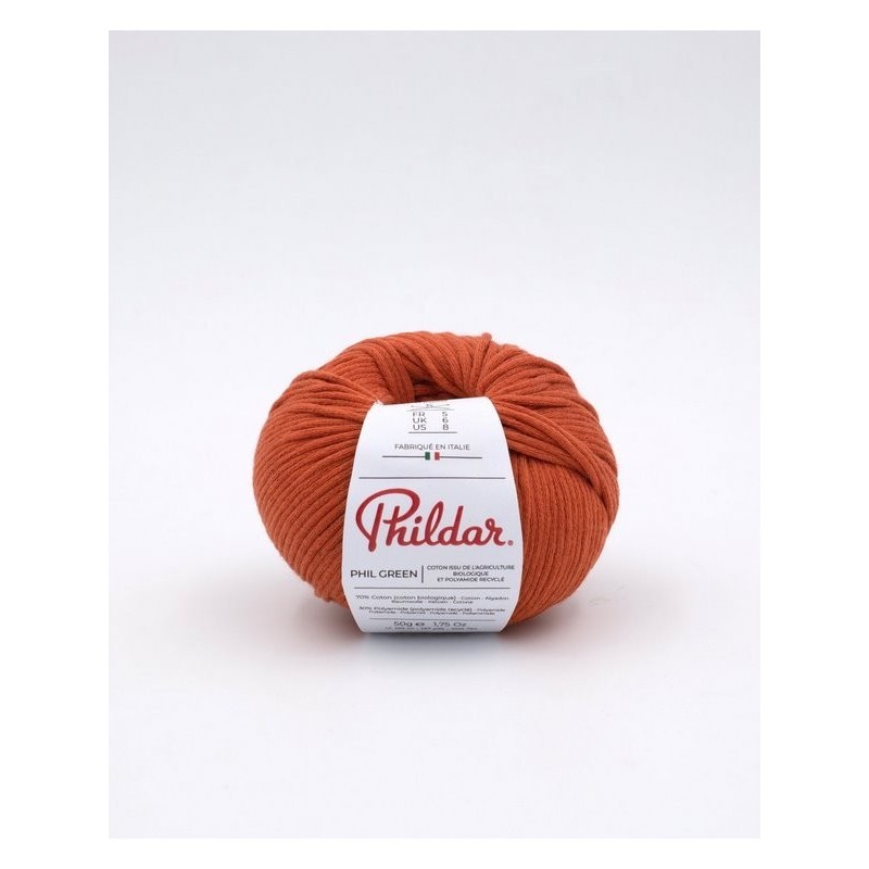 Phildar crochet yarn Phil Green Caramel
