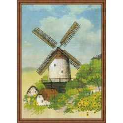 Riolis Embroidery kit Windmill