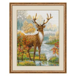 Riolis Embroidery kit Deer