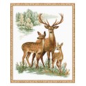 Riolis Embroidery kit Deers