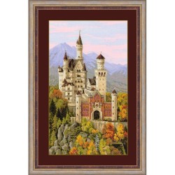Riolis Embroidery kit Neuschwanstein Castle