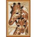 Riolis Embroidery kit Giraffes