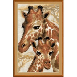 Riolis Kit de broderie Girafes