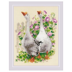 Riolis Embroidery kit Geese