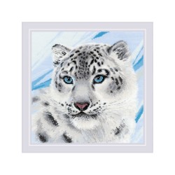 Riolis Embroidery kit Snow Leopard