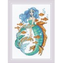 Riolis Embroidery kit Little Mermaid Aquamarine