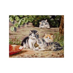 Luca-S Embroidery kit The Cats