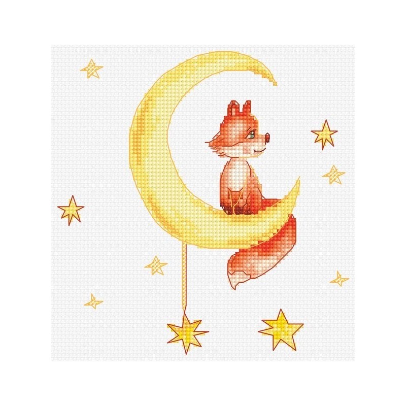 Luca-S Embroidery kit Fox 4
