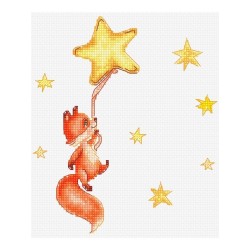 Luca-S Embroidery kit Fox 2