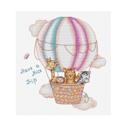 Luca-S Embroidery kit Have a nice trip