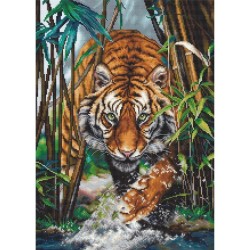 Luca-S Embroidery kit The Tiger