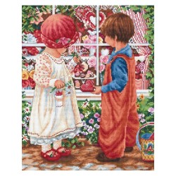 Luca-S Embroidery kit Valentines Treasure