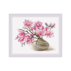 Riolis Embroidery kit Southern Magnolia