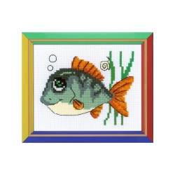 Riolis Embroidery kit Smiling Fish