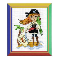 Riolis Embroidery kit Treasure Island