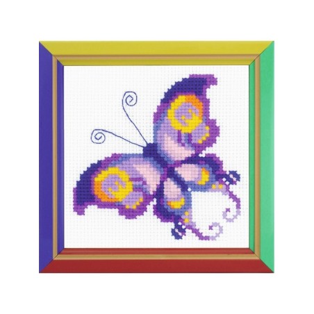 Riolis Embroidery kit Amethyst Butterfly