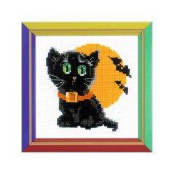 Riolis Stickset Schwarze Katze 2