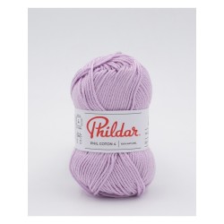 Fil crochet Phildar  Phil Coton 4 lilas