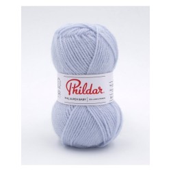 Phildar knitting yarn Phil Super Baby Celeste