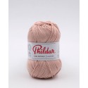 Fil crochet Phildar  Phil Coton 3  lait de rose