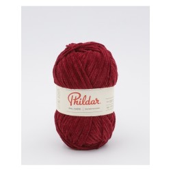 Knitting yarn Phildar Phil Chéri Grenat