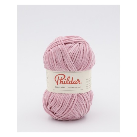 Phildar knitting yarn Phil Chéri Rose Thé