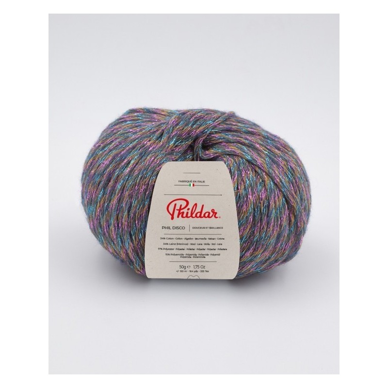 Phildar knitting yarn Phil Disco Cosmos
