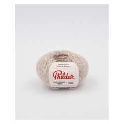 Phildar knitting yarn Phil Caresse Tweed Crème