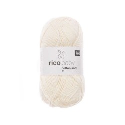 Strickwolle Rico Baby Cotton Soft DK 001