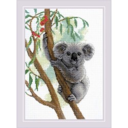 Riolis Kit de broderie Koala mignon