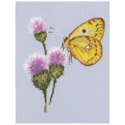 Embroidery kit RTO Flying up to the flower 3
