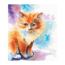 RTO Embroidery kit Sunny kitten