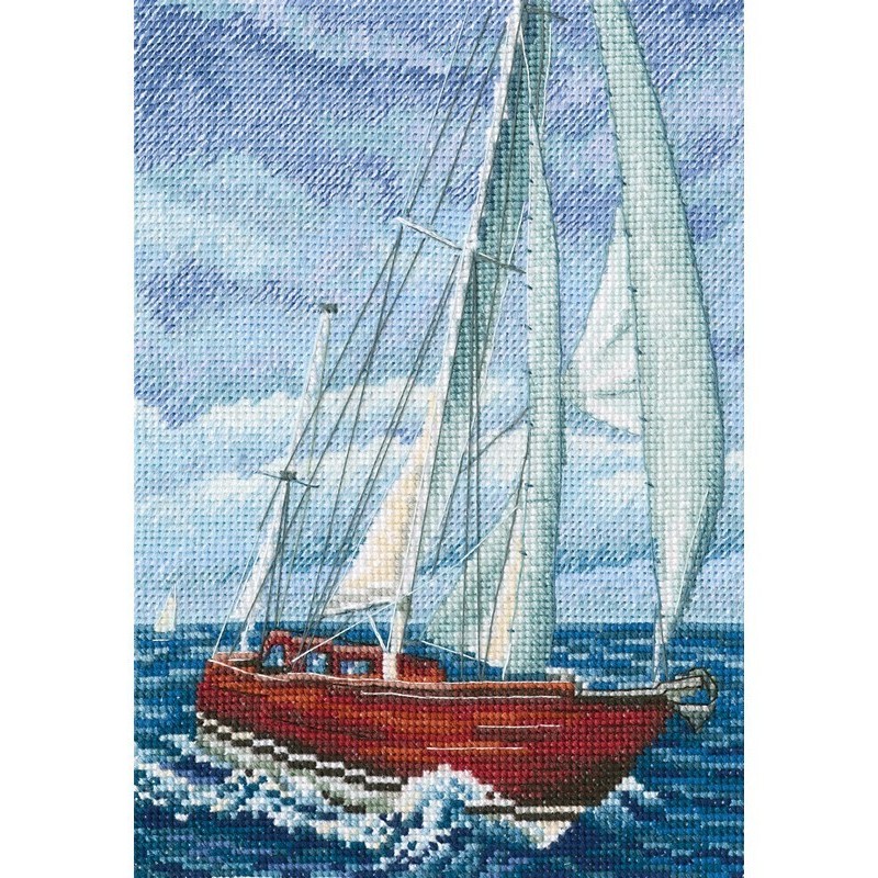 Embroidery kit RTO With the flavour of salt, wind and sun 1