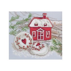 RTO Embroidery kit Gingerbread house