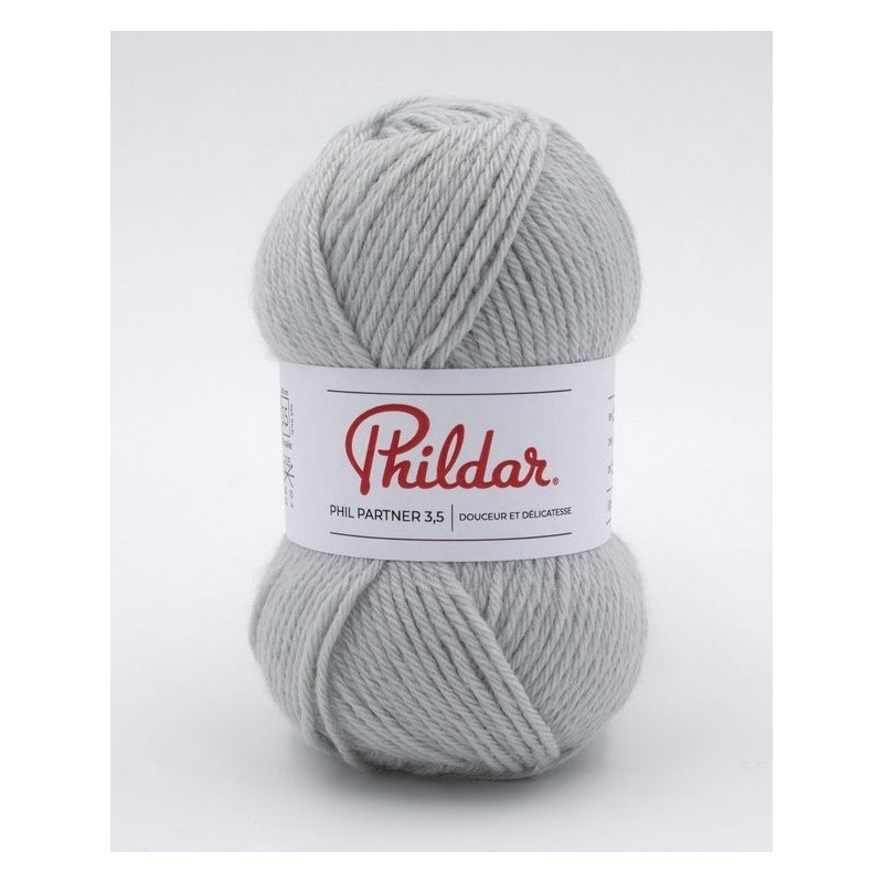 Knitting yarn Phildar PhilPartner 3,5 Givre