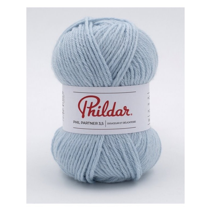 Phildar knitting yarn Phil Partner 3,5 Ciel