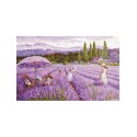  Stickset Lavendelfeld